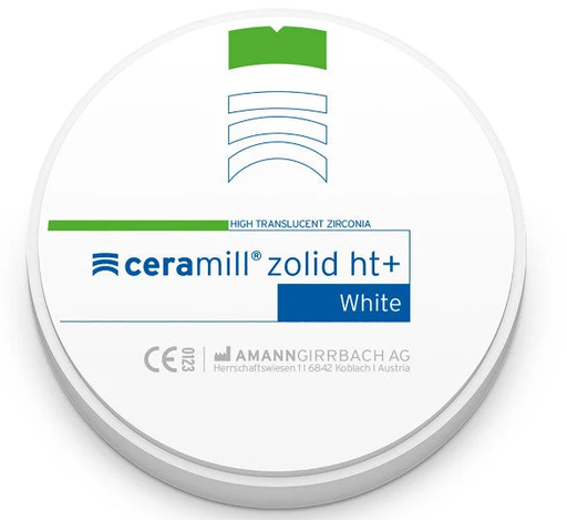 [AM767669] Ceramill Zolid HT+ White 98x20 F