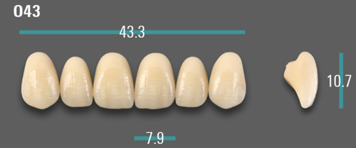 [VIABD3VO43] VITA VIONIC VIGO Anterior, D3, O43